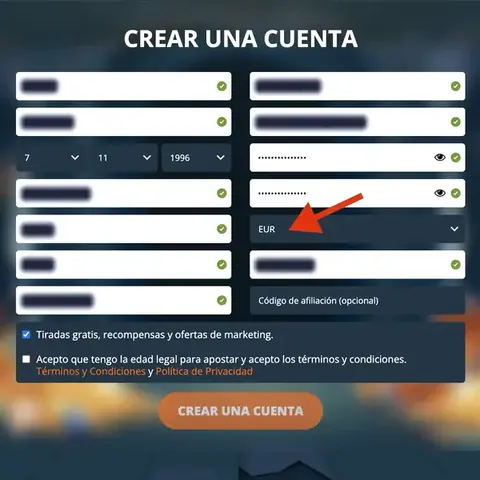 Paso 4 verificación email LocoWin Casino España